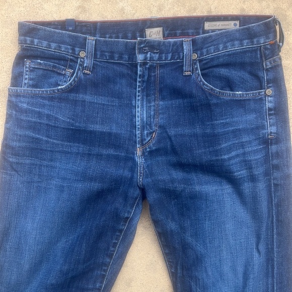 Citizens of Humanity Sid Men's Blue Jeans Size 33 - Picture 5 of 14